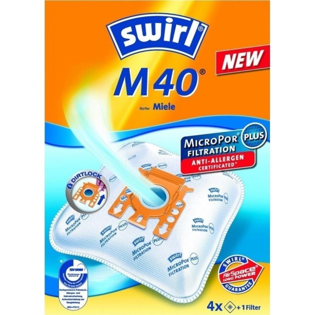 ΥΦΑΣΜΑΤΙΝΗ ΣΑΚΟΥΛΑ SWIRL M40 MIELE
