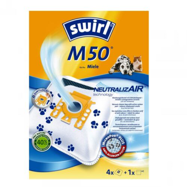 ΥΦΑΣΜΑΤΙΝΗ ΣΑΚΟΥΛΑ SWIRL M50 MIELE FJM
